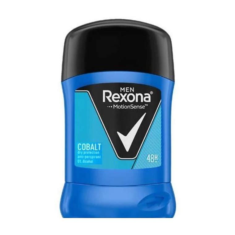 976bafcbb695a6159b0db675a50886b1 مام صابونی مردانه رکسونا REXONA آبی مدل COBALTB DRY 50 - تصویر 1