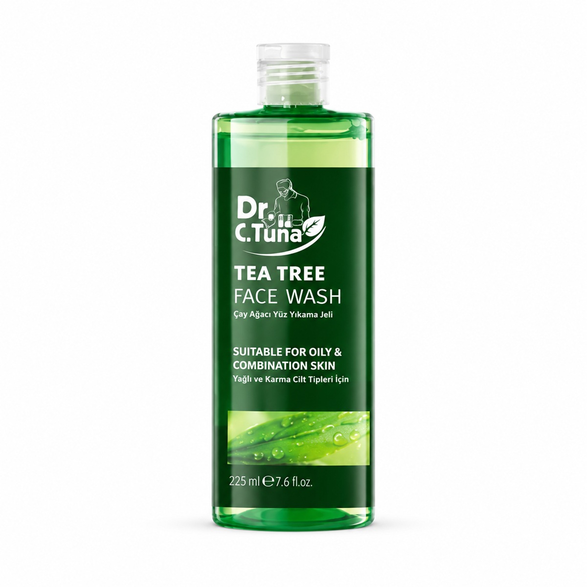 ژل شستشوی صورت تی تری Tea Tree دکتر سی تونا فارماسی 225 میلی لیتر ژل شستشوی صورت تی تری Tea Tree دکتر سی تونا فارماسی 225 میلی لیتر