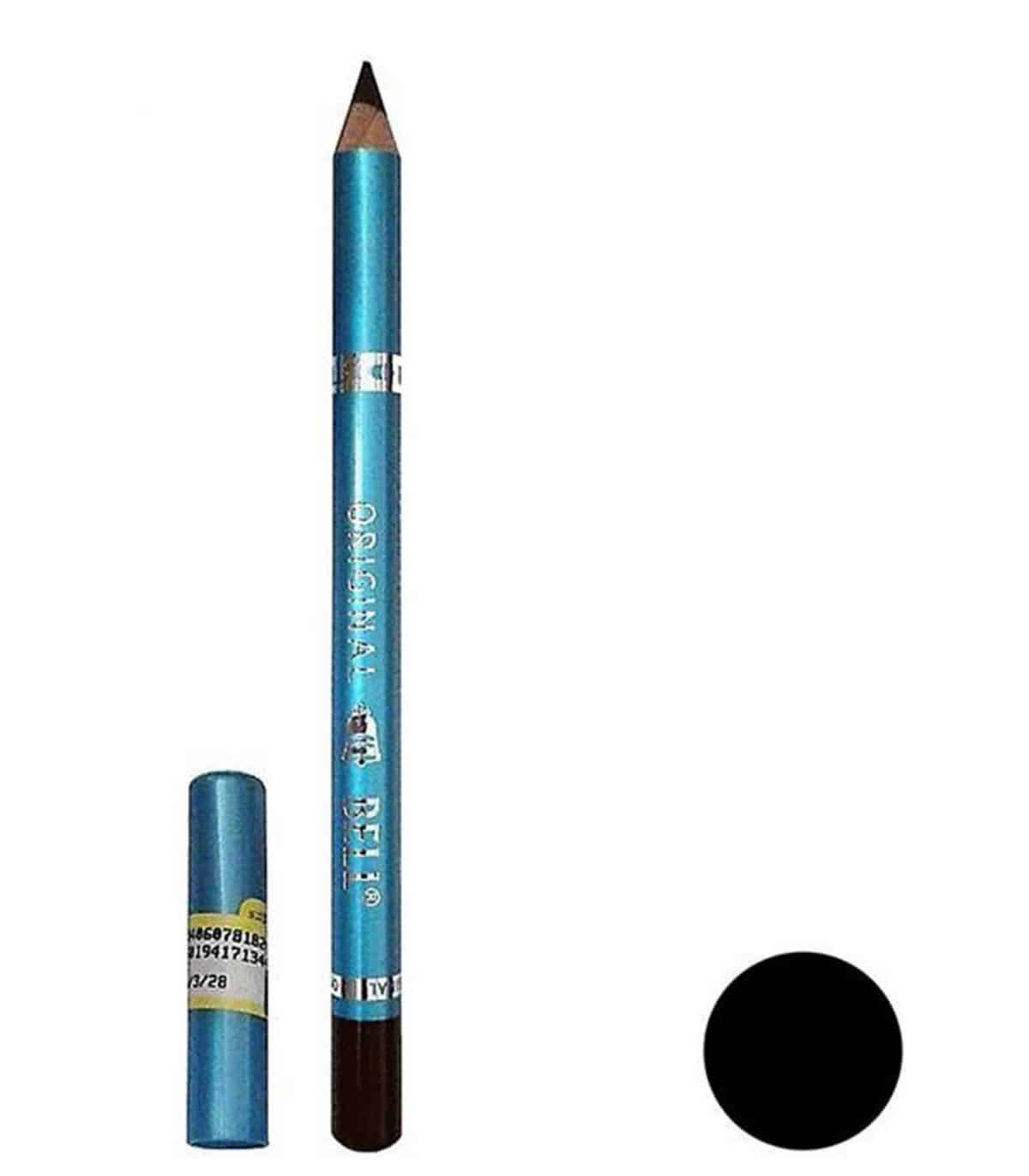 مداد چشم مشکی خشک و ضد آب بل مدل Long Lasting تصویر مداد چشم مشکی خشک و ضد آب بل مدل Long Lasting اورجینال با بافت سبک و ماندگاری بالا برای ایجاد خطوط دقیق و بدون پخششدگی