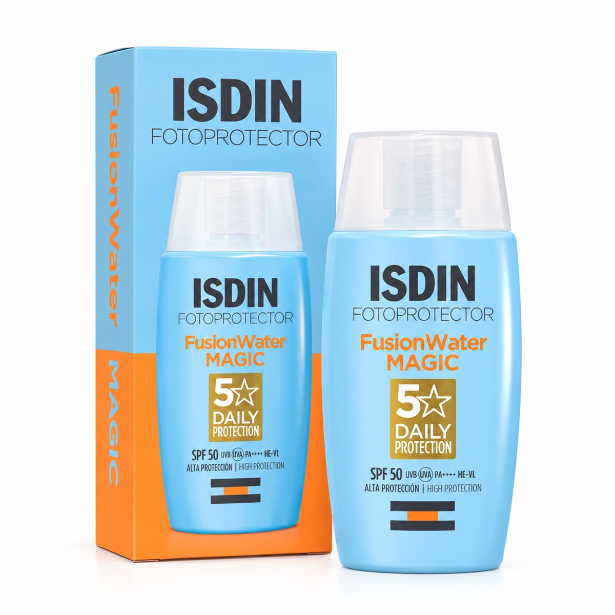 ضد آفتاب بی رنگ فیوژن واتر مجیک ایزدین SPF50 ضد آفتاب بی رنگ فیوژن واتر مجیک ایزدین SPF50