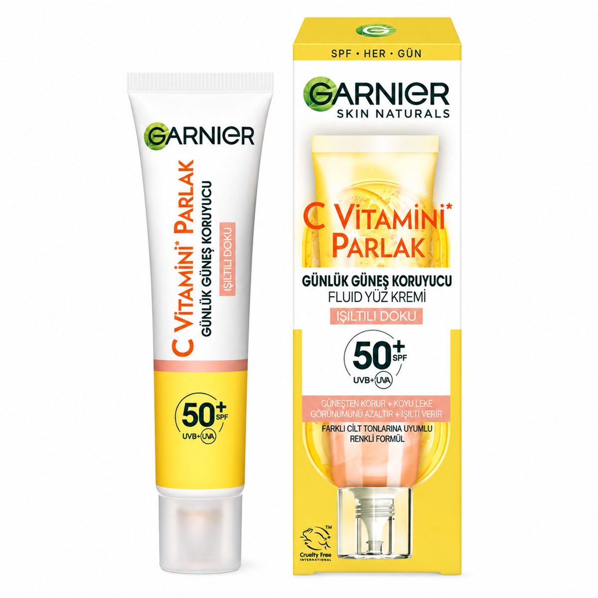 ضد آفتاب رنگی فلوئید ویتامین C گارنیر با spf 50 حجم 40 میلی لیتر ضد آفتاب رنگی فلوئید ویتامین C گارنیر با spf 50 حجم 40 میلی لیتر