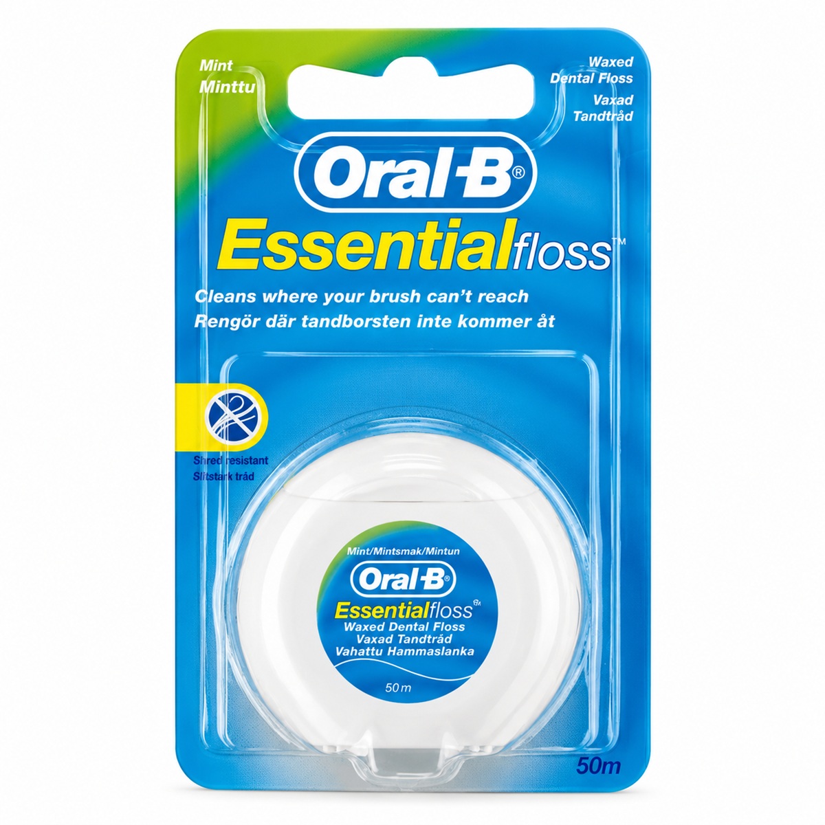 نخ دندان اورال بی مدل Essential Floss (طول ۵۰ متر) نخ دندان اورال بی مدل Essential Floss (طول ۵۰ متر)