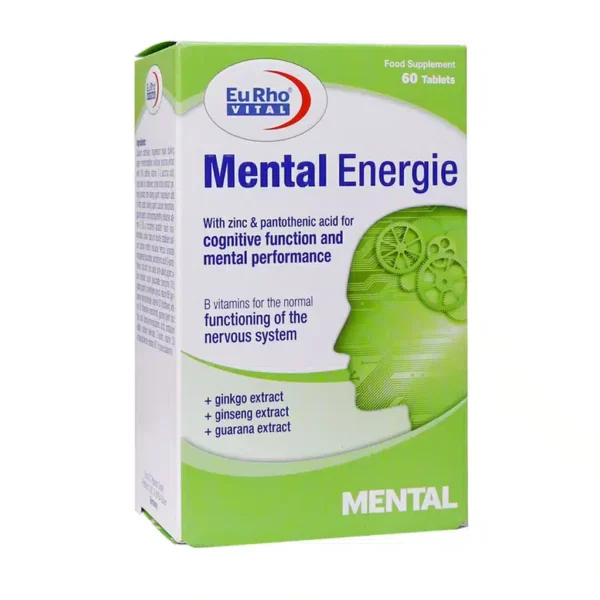 Eurho-Vital-Mental-Energie-60-Tabs.jpg قرص منتال انرژی یوروویتال 60 عدد - تصویر 1