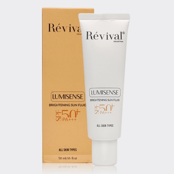 فلوئید ضد آفتاب روشنکننده کلکسیون رویوال مدل Lumisense SPF50 تصویر فلوئید ضد آفتاب روشنکننده کلکسیون رویوال مدل Lumisense SPF50 با بافت سبک و جذب سریع برای محافظت در برابر آفتاب و افزایش شفافیت و درخشندگی پوست