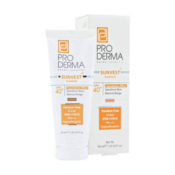 کرم ضد آفتاب مینرال رنگی پرودرما SPF40 مناسب پوستهای حساس تصویر کرم ضد آفتاب مینرال رنگی پرودرما SPF40 فاقد جاذبهای شیمیایی، مناسب برای پوستهای حساس با پوشش طبیعی و محافظت بالا در برابر اشعههای UVA و UVB