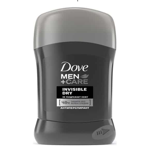 مام صابونی مردانه داو مدل Invisible Dry حجم ۵۰ میلیلیتر تصویر مام صابونی مردانه داو مدل Invisible Dry حجم ۵۰ میلیلیتر با فرمول ضد لکه و محافظت طولانیمدت در برابر تعریق و بوی بدن