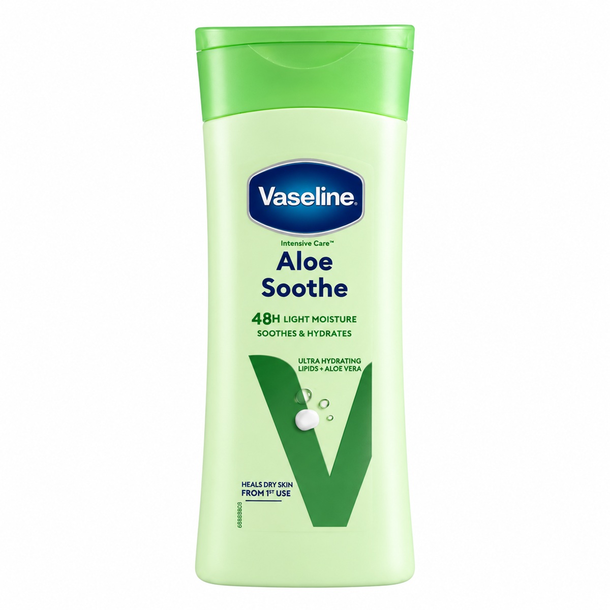 لوسیون بدن وازلین مدل Aloe Soothe حجم 200 میل لوسیون بدن وازلین مدل Aloe Soothe حجم 200 میل
