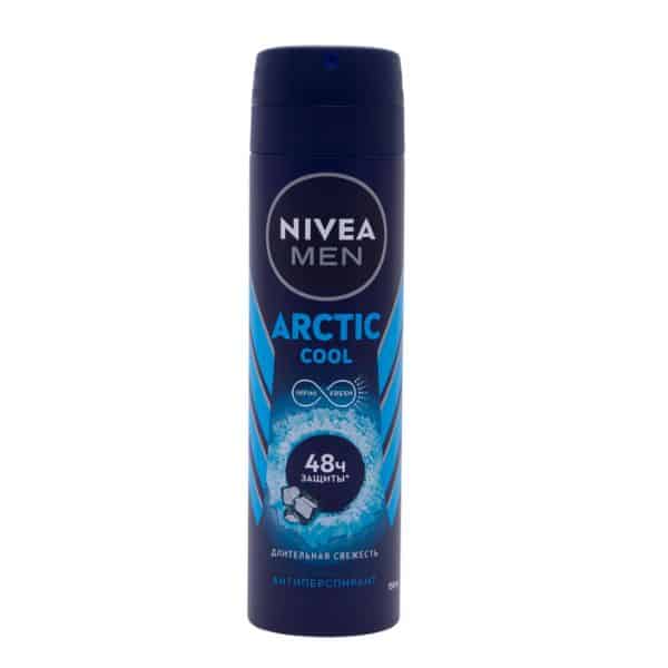 اسپری ضد تعریق مردانه نیوآ مدل Arctic Cool حجم ۱۵۰ میلیلیتر | تصویر اسپری ضد تعریق مردانه نیوآ مدل Arctic Cool حجم ۱۵۰ میلیلیتر با رایحه خنک و محافظت طولانیمدت در برابر تعریق و بوی بدن