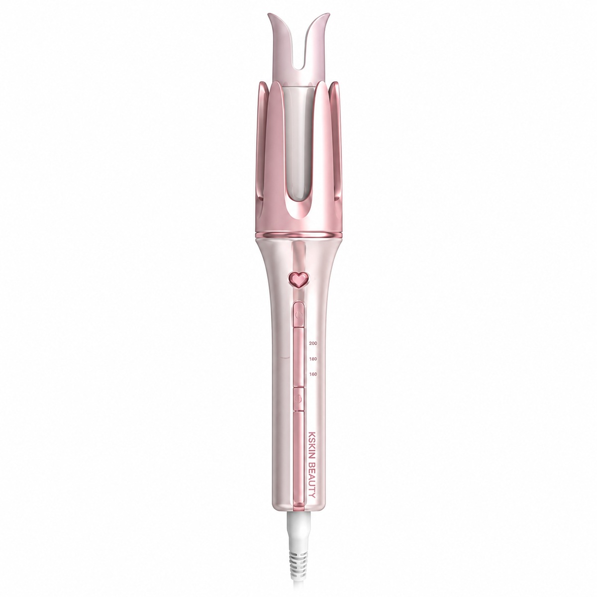 دستگاه فر کننده مو شیگلم مدل اتوماتیک سایز32 رنگ صورتی طرح Cupids Charm One-Touch دستگاه فر کننده مو شیگلم مدل اتوماتیک سایز32 رنگ صورتی طرح Cupids Charm One-Touch