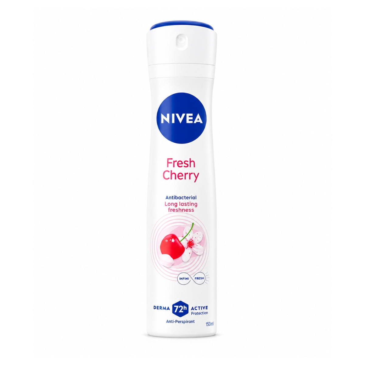 اسپری ضد تعریق زنانه نیوا مدل fresh cherry حجم 150 میلی لیتر اسپری ضد تعریق زنانه نیوا مدل fresh cherry حجم 150 میلی لیتر