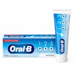 خمیر دندان اورال بی 1.2.3 مدل Whitening حجم 75 میل