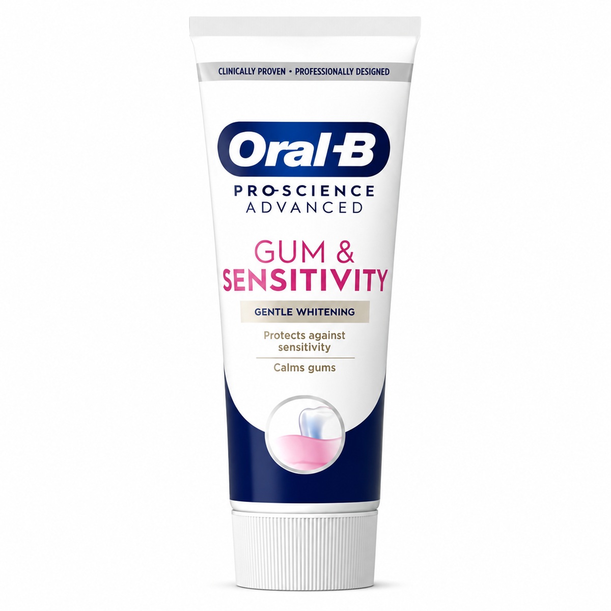 خمیر دندان ضد حساسیت اورال بی Sensitivity & Gum Calm حجم 75 میل خمیر دندان ضد حساسیت اورال بی Sensitivity & Gum Calm حجم 75 میل